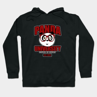 Panda University - Red Hoodie